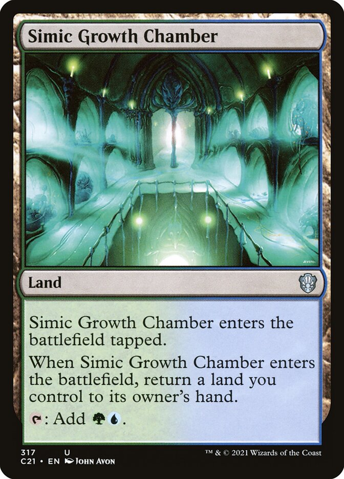 Simic Growth Chamber (Commander 2021 #317)