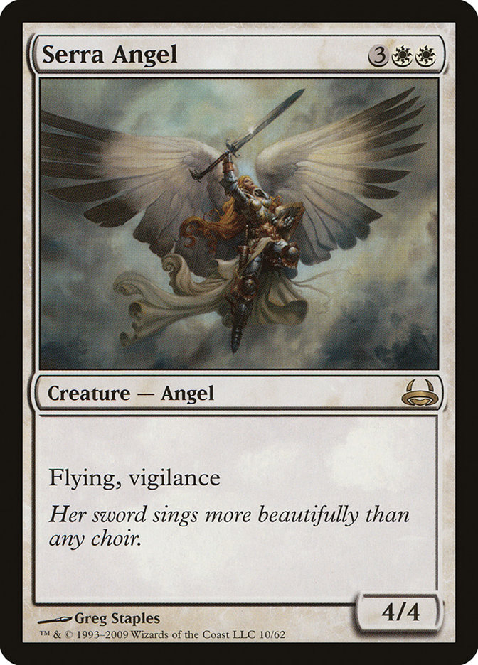 Serra Angel (Duel Decks: Divine vs. Demonic #10)