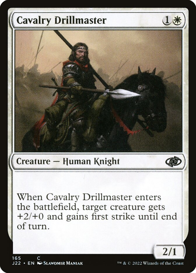 Cavalry Drillmaster (Jumpstart 2022 #165)