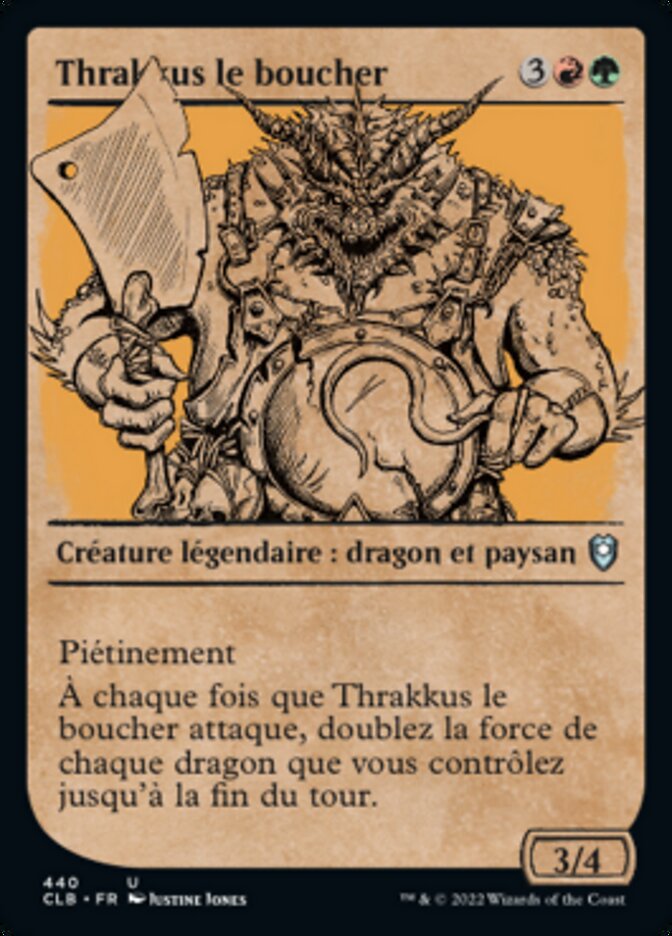 Thrakkus the Butcher (Commander Legends: Battle for Baldur's Gate #440)