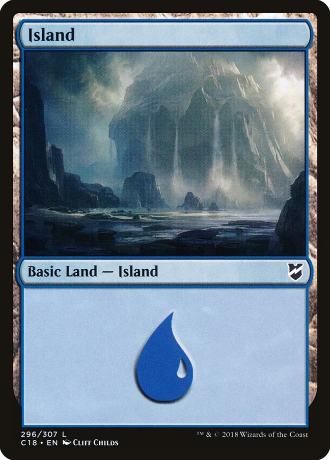Island (Commander 2018 #296)