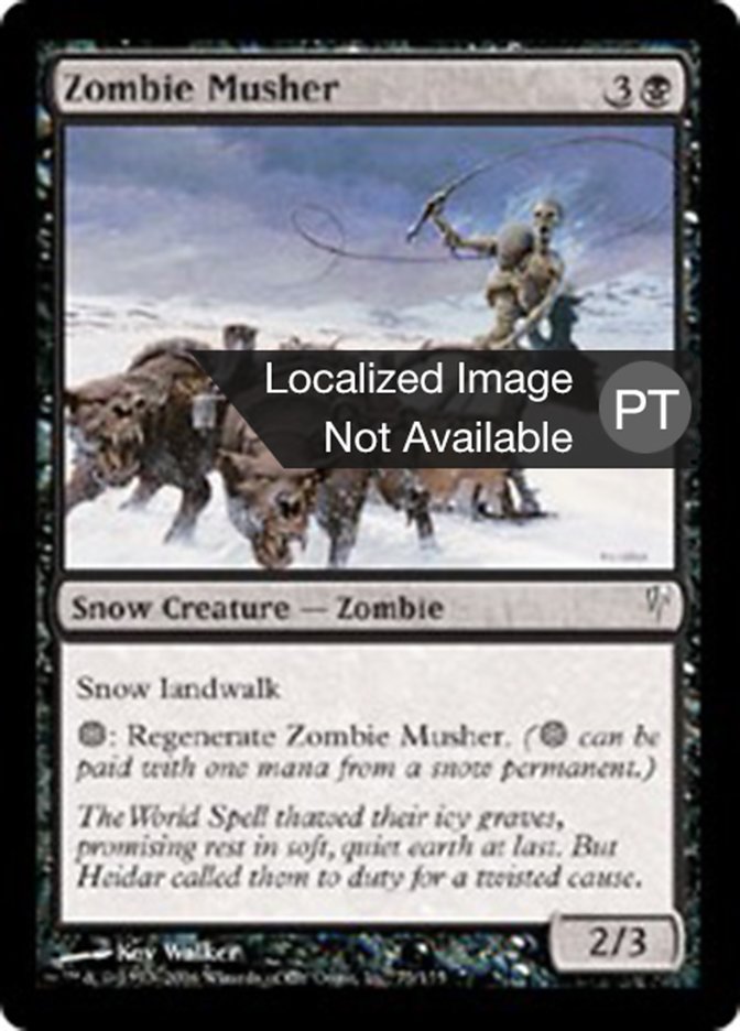 Zombie Musher (Coldsnap #75)