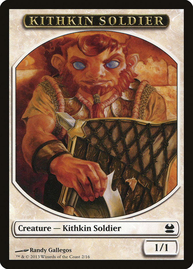 Kithkin Soldier (Modern Masters Tokens #2)