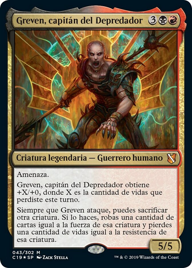 Greven, Predator Captain (Commander 2019 #43)