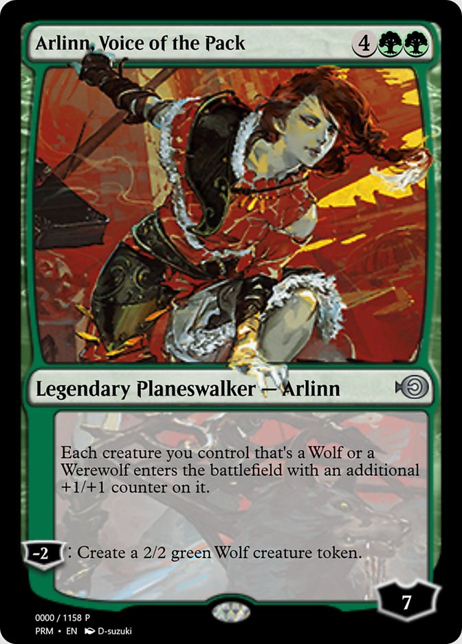 Arlinn, Voice of the Pack (Magic Online Promos #72239)