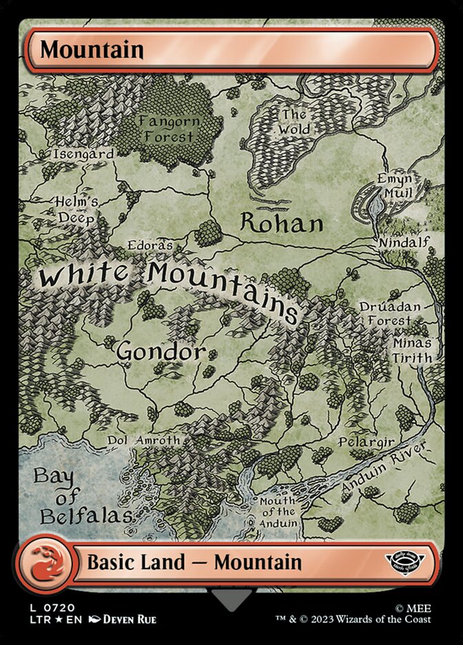 Mountain (The Lord of the Rings: Tales of Middle-earth #720)