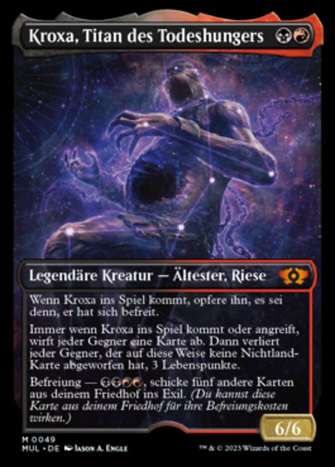 Kroxa, Titan of Death's Hunger (Multiverse Legends #49)