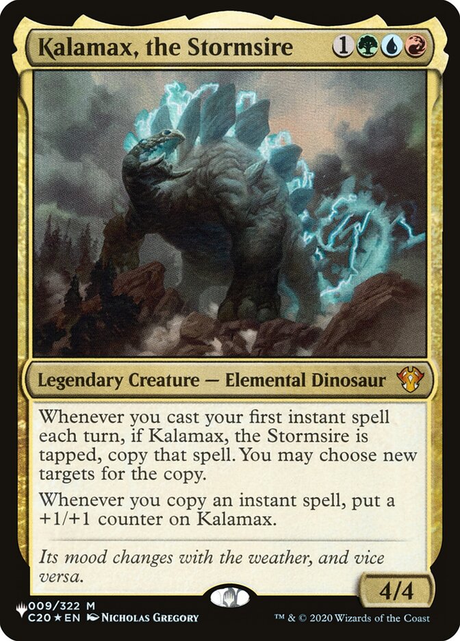 Kalamax, the Stormsire (The List #C20-9)