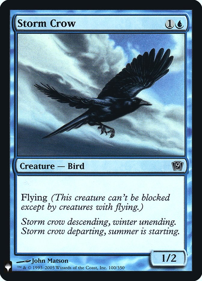 Storm Crow (Mystery Booster Retail Edition Foils #31)