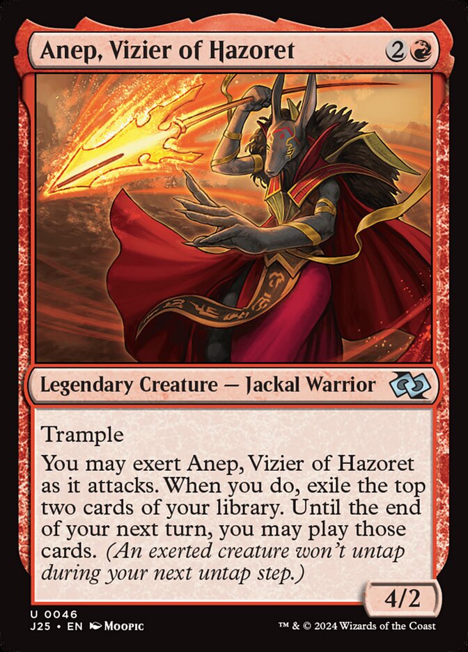 Anep, Vizier of Hazoret (Foundations Jumpstart #46)