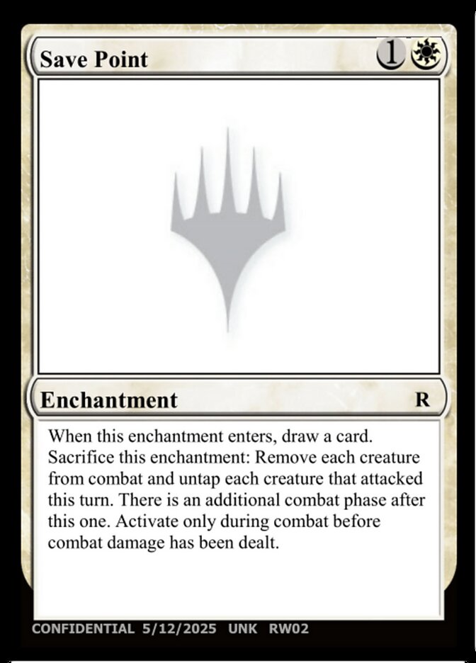 Save Point MTG card