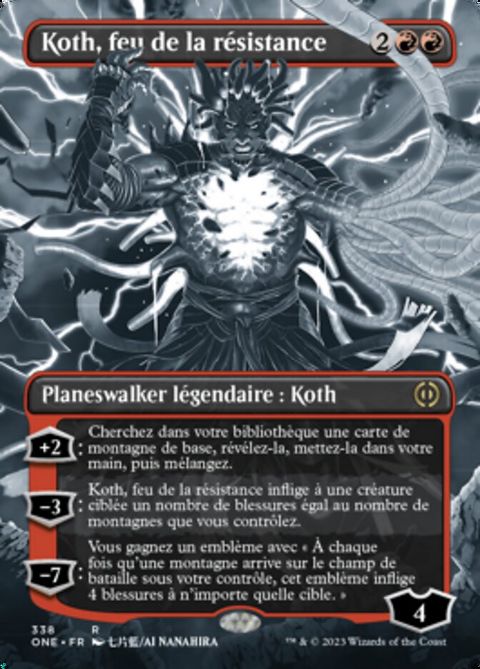 Koth, Fire of Resistance (Phyrexia: All Will Be One #338)