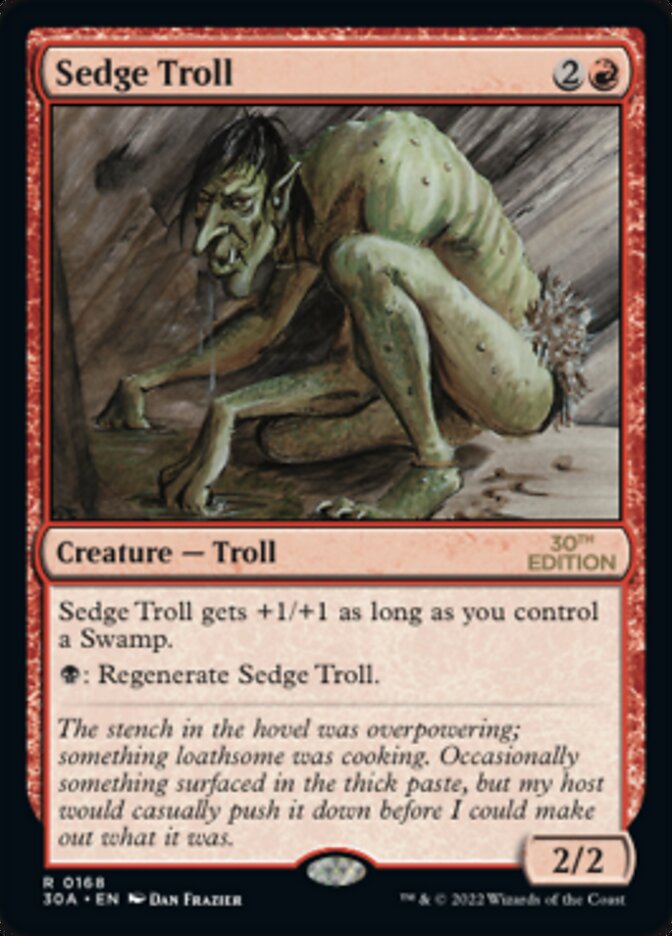 Sedge Troll (30th Anniversary Edition #168)