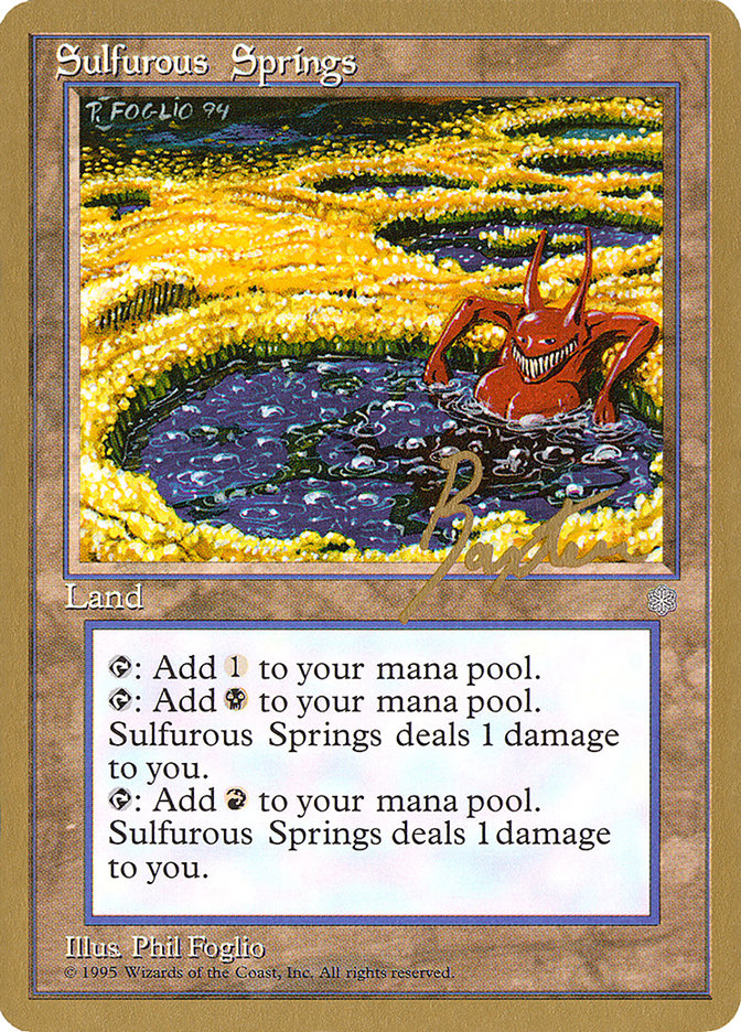 Sulfurous Springs (Pro Tour Collector Set #gb360)
