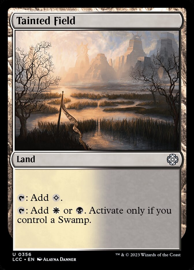 Tainted Field (The Lost Caverns of Ixalan Commander #356)