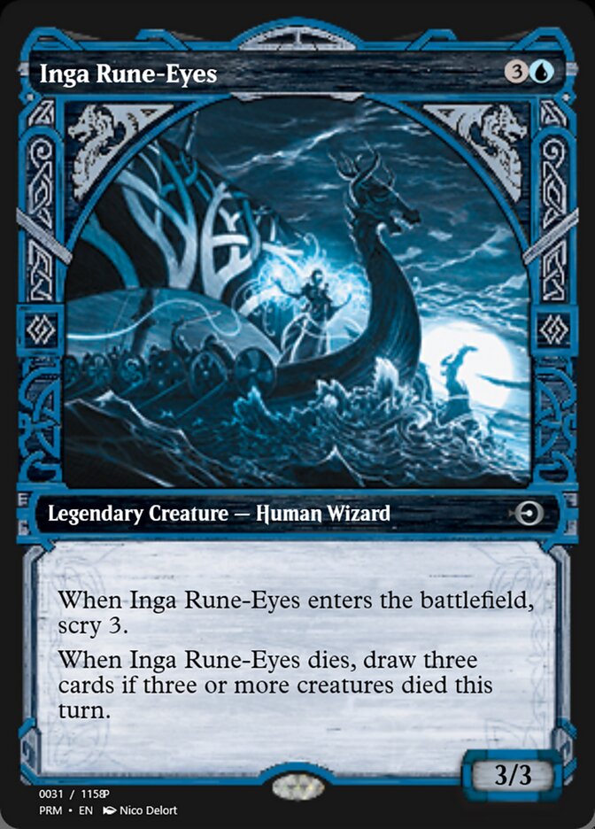 Inga Rune-Eyes (Magic Online Promos #88262)