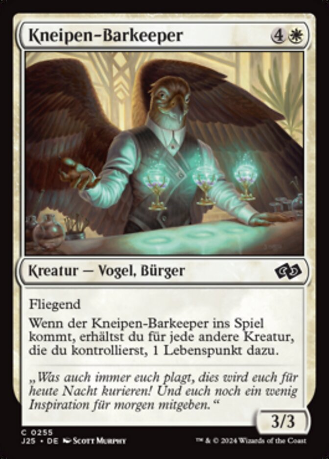 Kneipen-Barkeeper