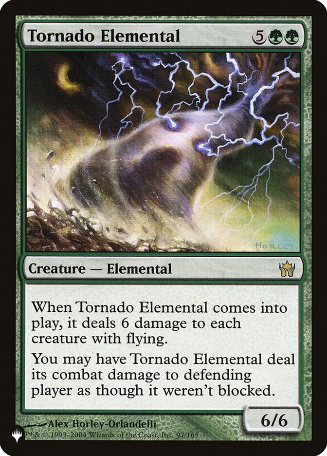 Tornado Elemental (The List #5DN-97)