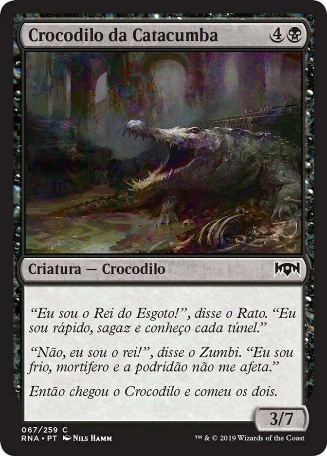 Catacomb Crocodile (Ravnica Allegiance #67)