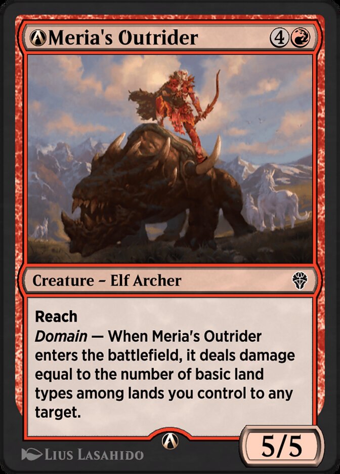 A-Meria's Outrider (Dominaria United #A-138)