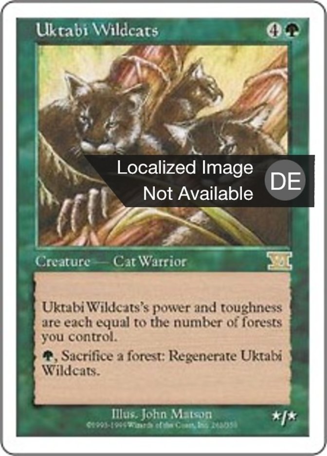 Uktabi Wildcats (Classic Sixth Edition #261)