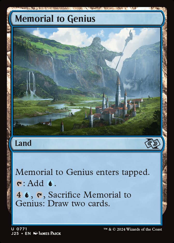 Memorial to Genius (Foundations Jumpstart #771)