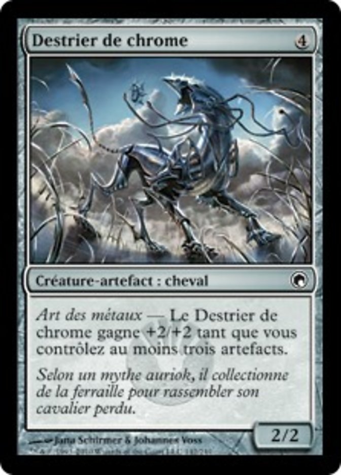 Chrome Steed (Scars of Mirrodin #142)