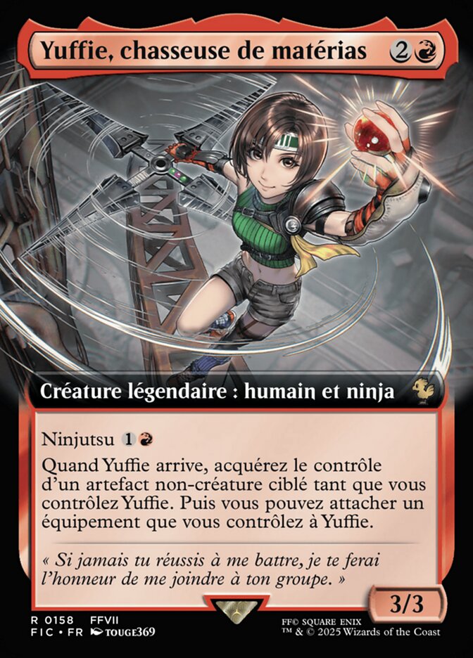 Yuffie, chasseuse de matérias