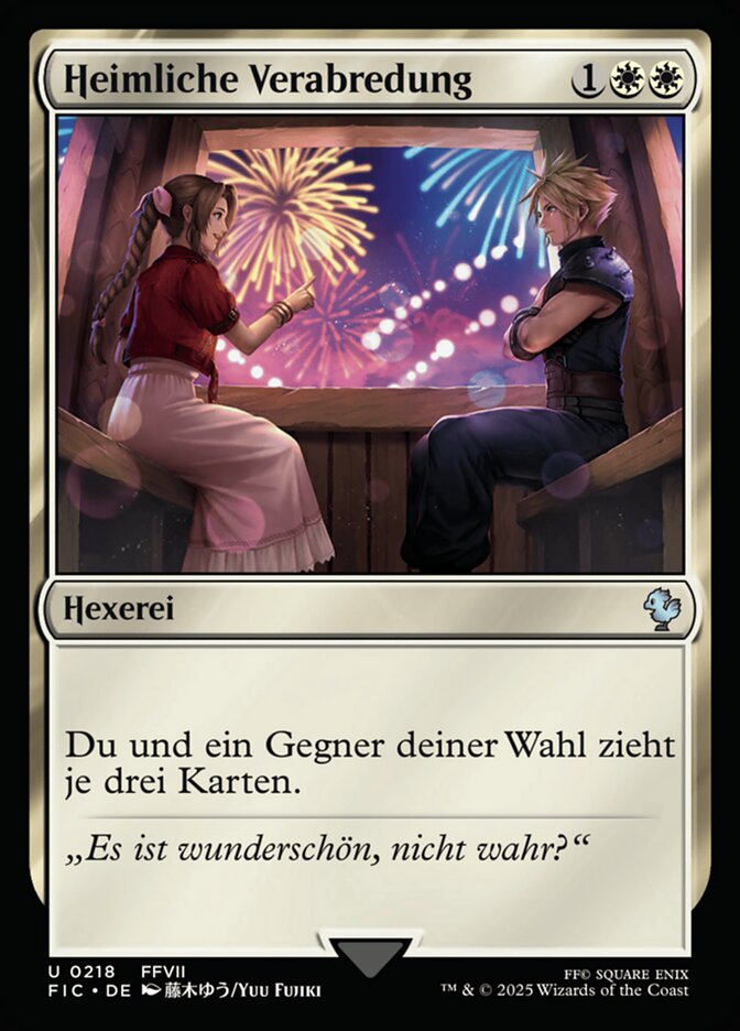 Heimliche Verabredung