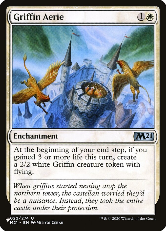 Griffin Aerie (The List #M21-22)