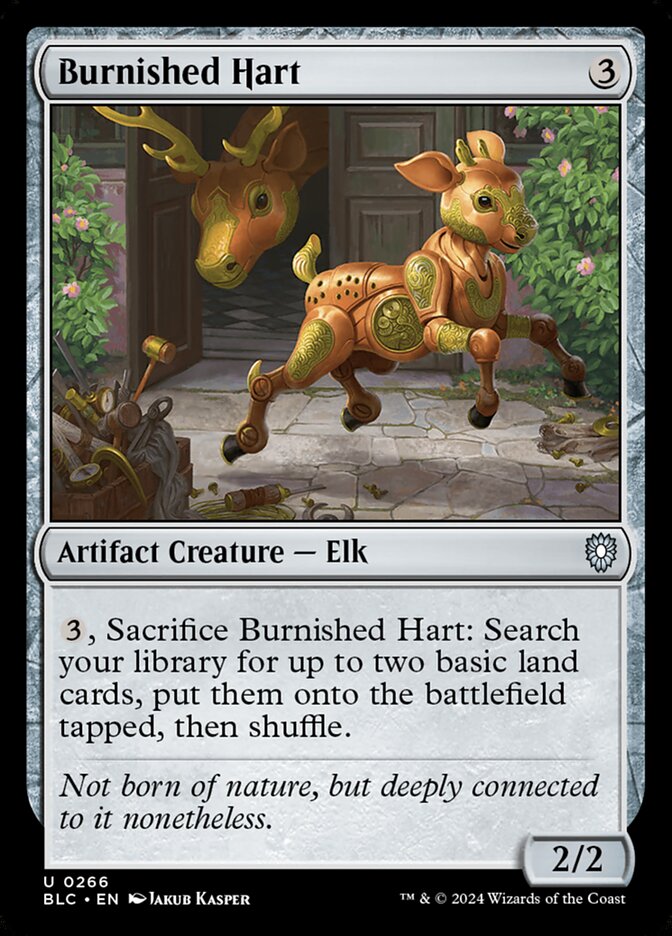 Burnished Hart (Bloomburrow Commander #266)