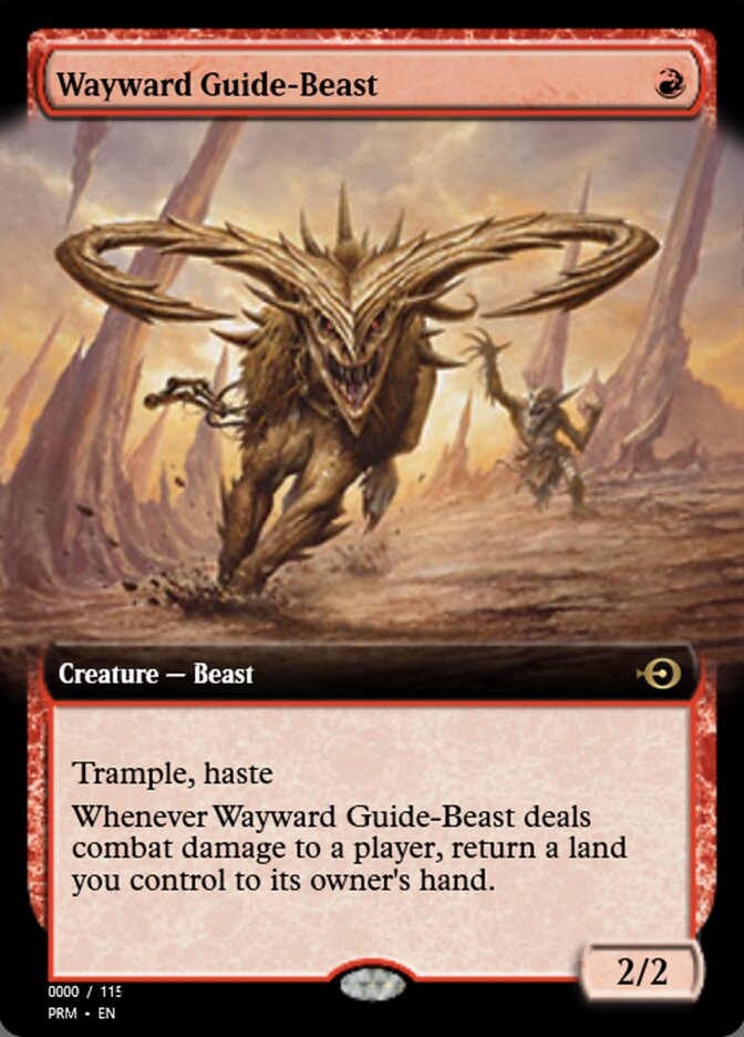 Wayward Guide-Beast (Magic Online Promos #83796)