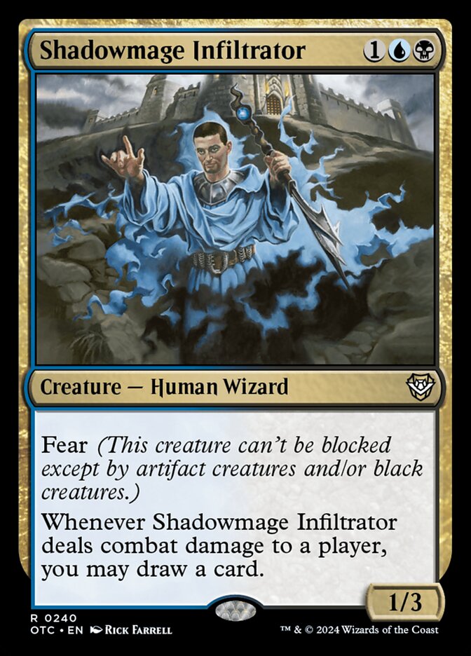 Shadowmage Infiltrator (Outlaws of Thunder Junction Commander #240)