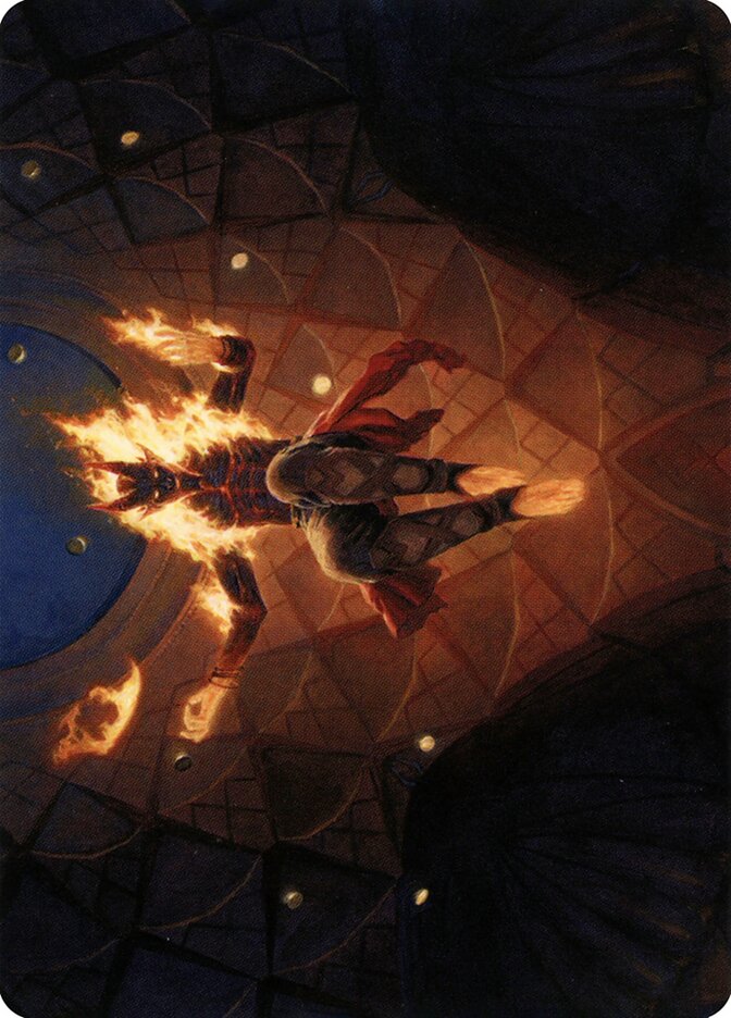 Yusri, Fortune's Flame // Yusri, Fortune's Flame (Modern Horizons 2 Art Series #60)