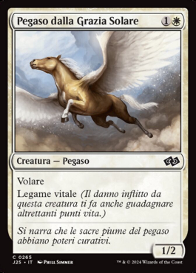 Pegaso dalla Grazia Solare