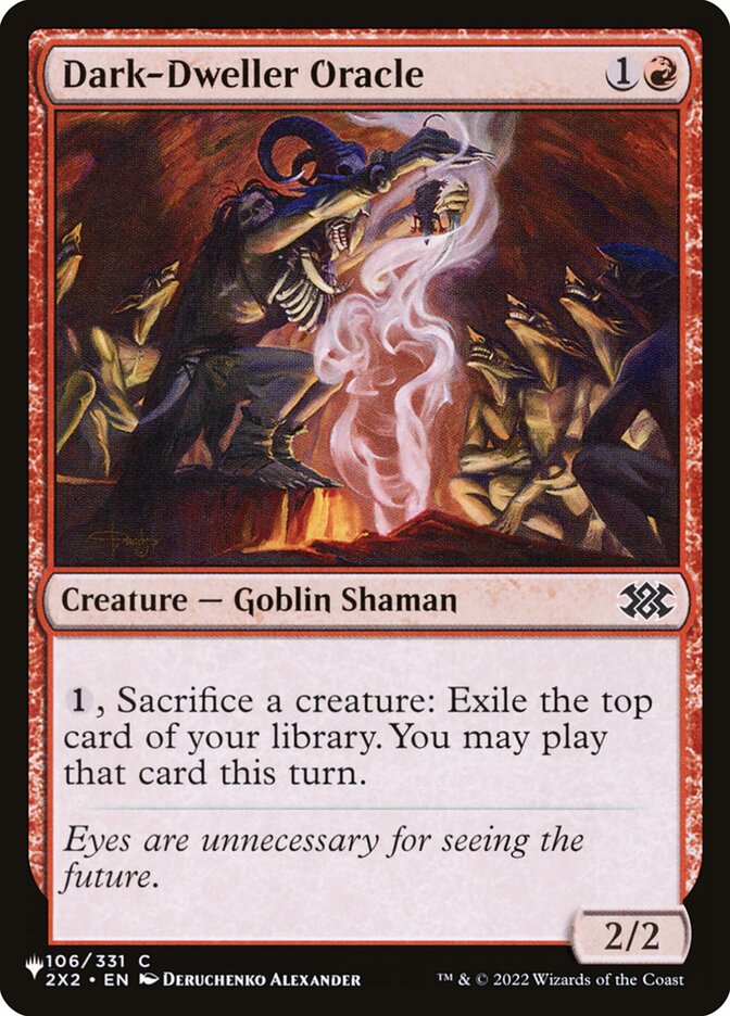 Dark-Dweller Oracle (The List #2X2-106)