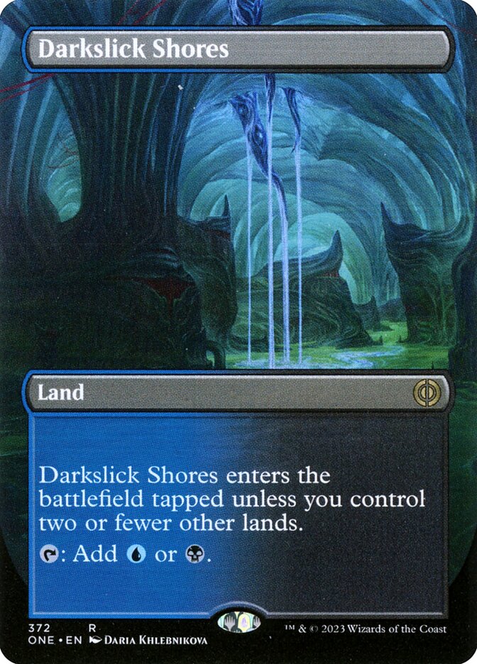 Darkslick Shores (Phyrexia: All Will Be One #372)
