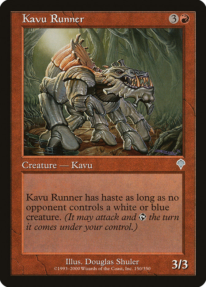 Kavu Runner (Invasion #150)