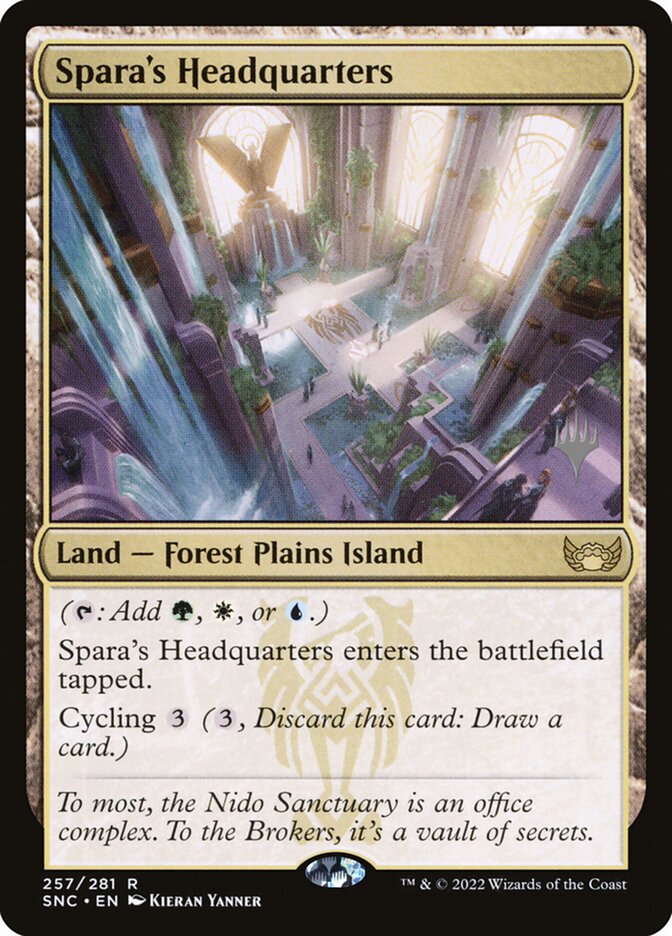 Spara's Headquarters (Streets of New Capenna Promos #257p)