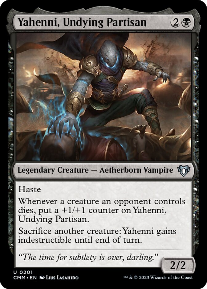 Yahenni, Undying Partisan (Commander Masters #201)