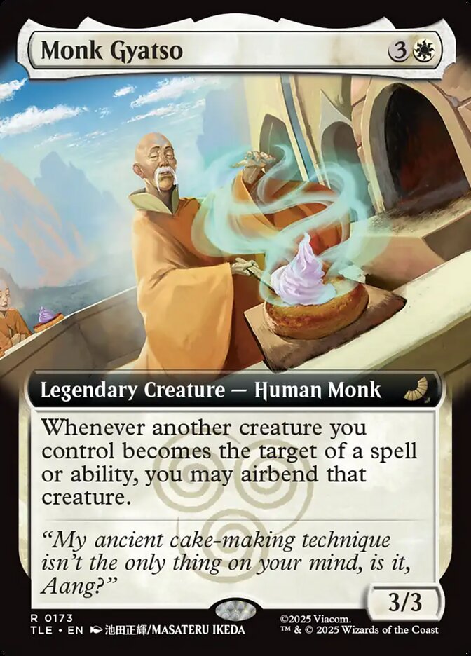 Monk Gyatso MTG card