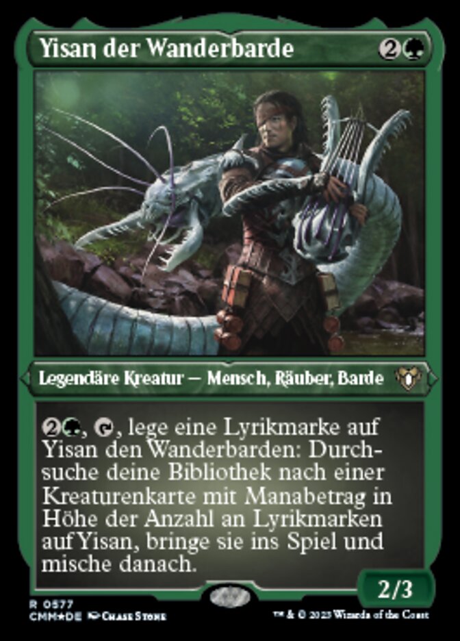 Yisan, the Wanderer Bard (Commander Masters #577)