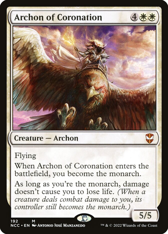 Archon of Coronation (New Capenna Commander #192)