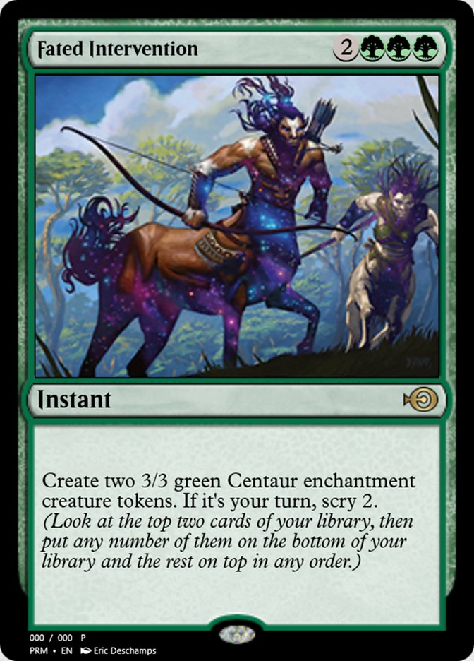 Fated Intervention (Magic Online Promos #53818)