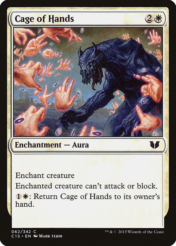 Cage of Hands (Commander 2015 #62)