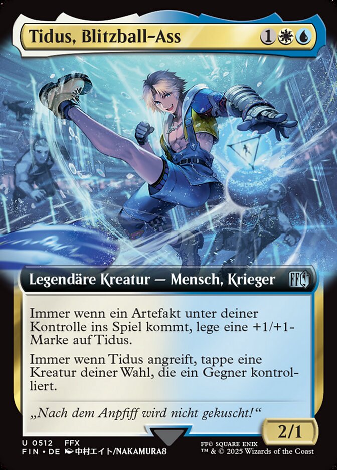 Tidus, Blitzball-Ass