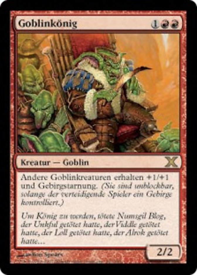 Goblin King (Tenth Edition #207)