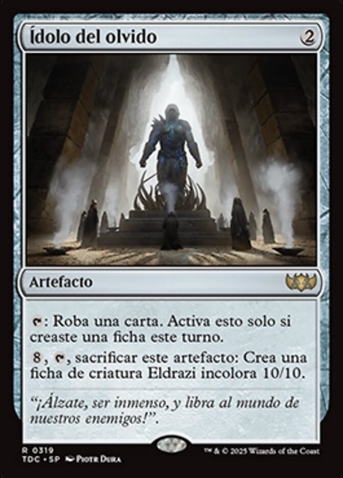 Ídolo del olvido