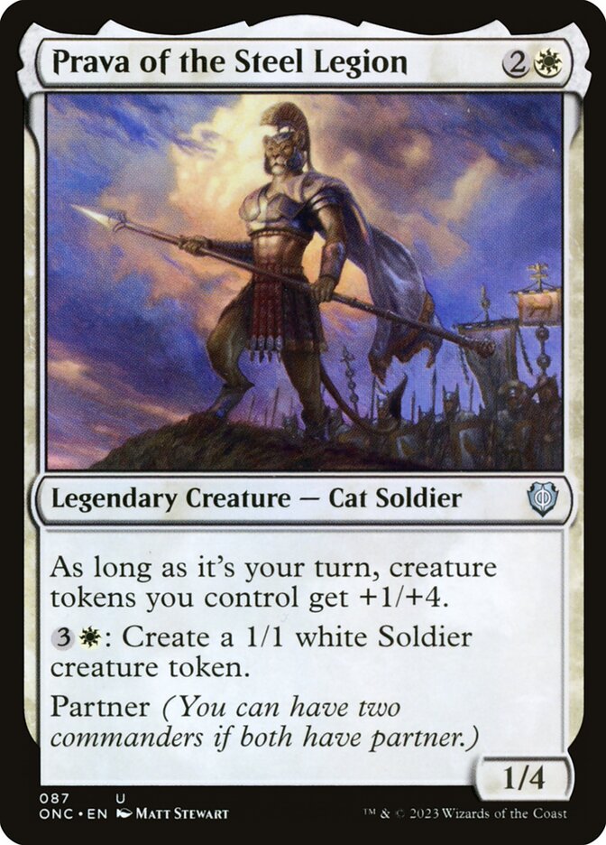 Prava of the Steel Legion (Phyrexia: All Will Be One Commander #87)