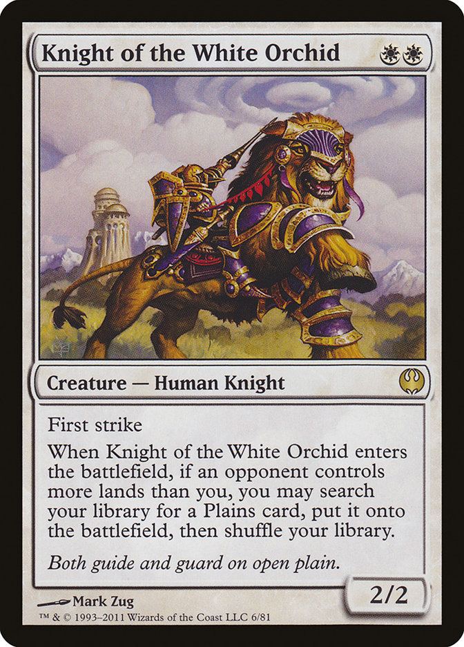 Knight of the White Orchid (Duel Decks: Knights vs. Dragons #6)